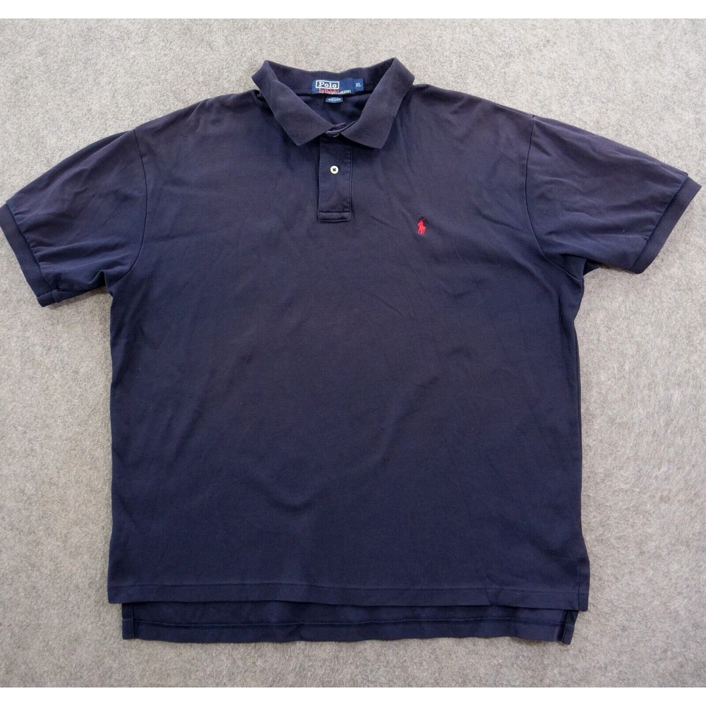Polo Ralph Lauren Shirt Mens Extra Large Blue Pony Logo Golf Casual